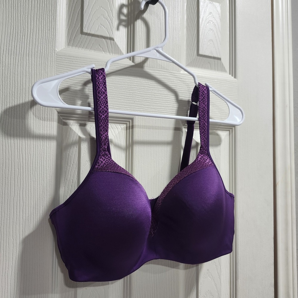 Playtex Sectets Bra 4823 Purple 38D - Picture 4 of 12